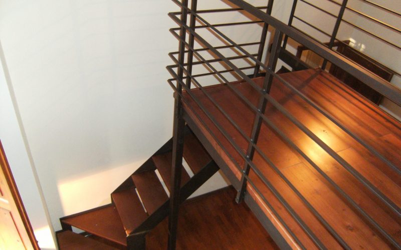 SCALA A SCIAVERI LATERALI